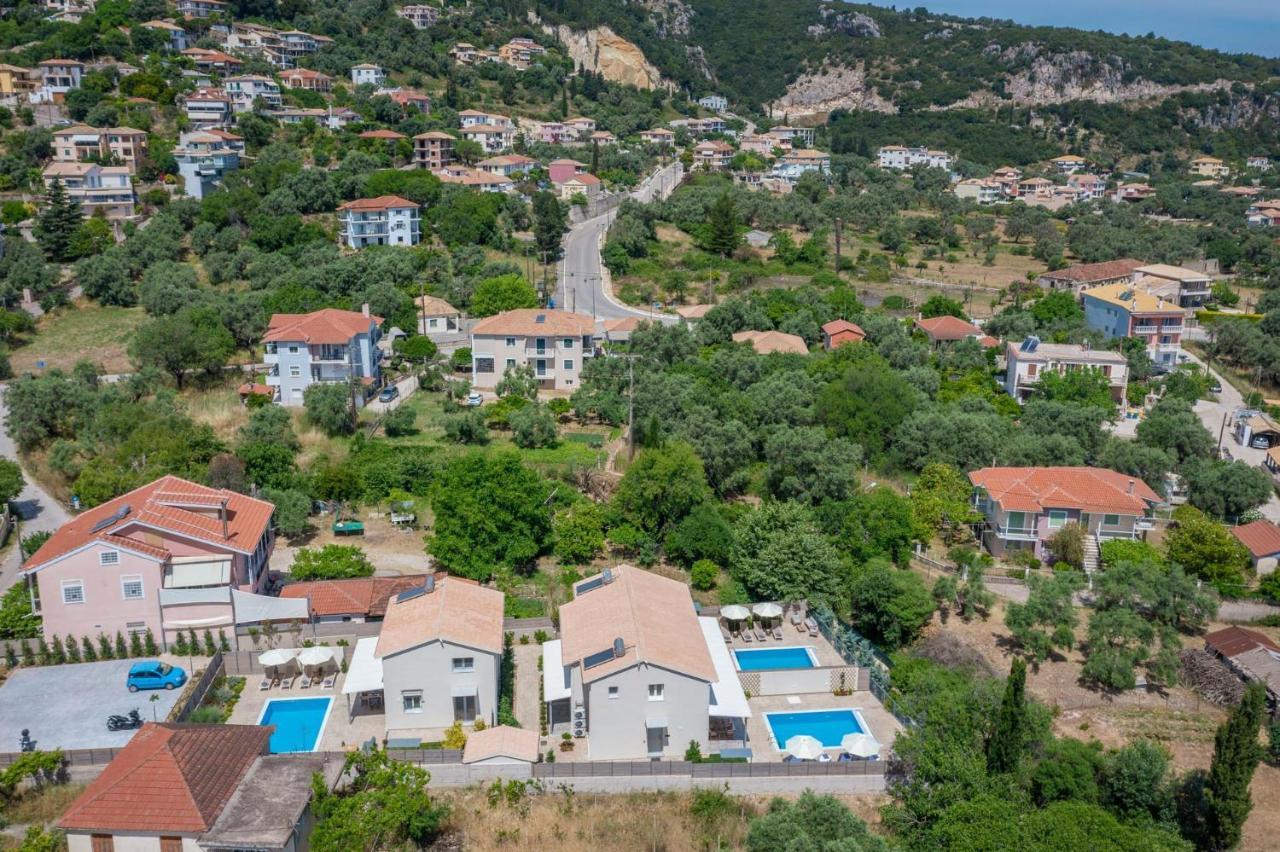 Grappolo Lefkada Villas - Vilana Ideal For Families And Small Groups Apolpaina Buitenkant foto