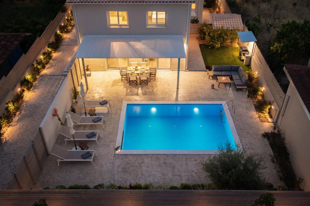 Grappolo Lefkada Villas - Vilana Ideal For Families And Small Groups Apolpaina Buitenkant foto