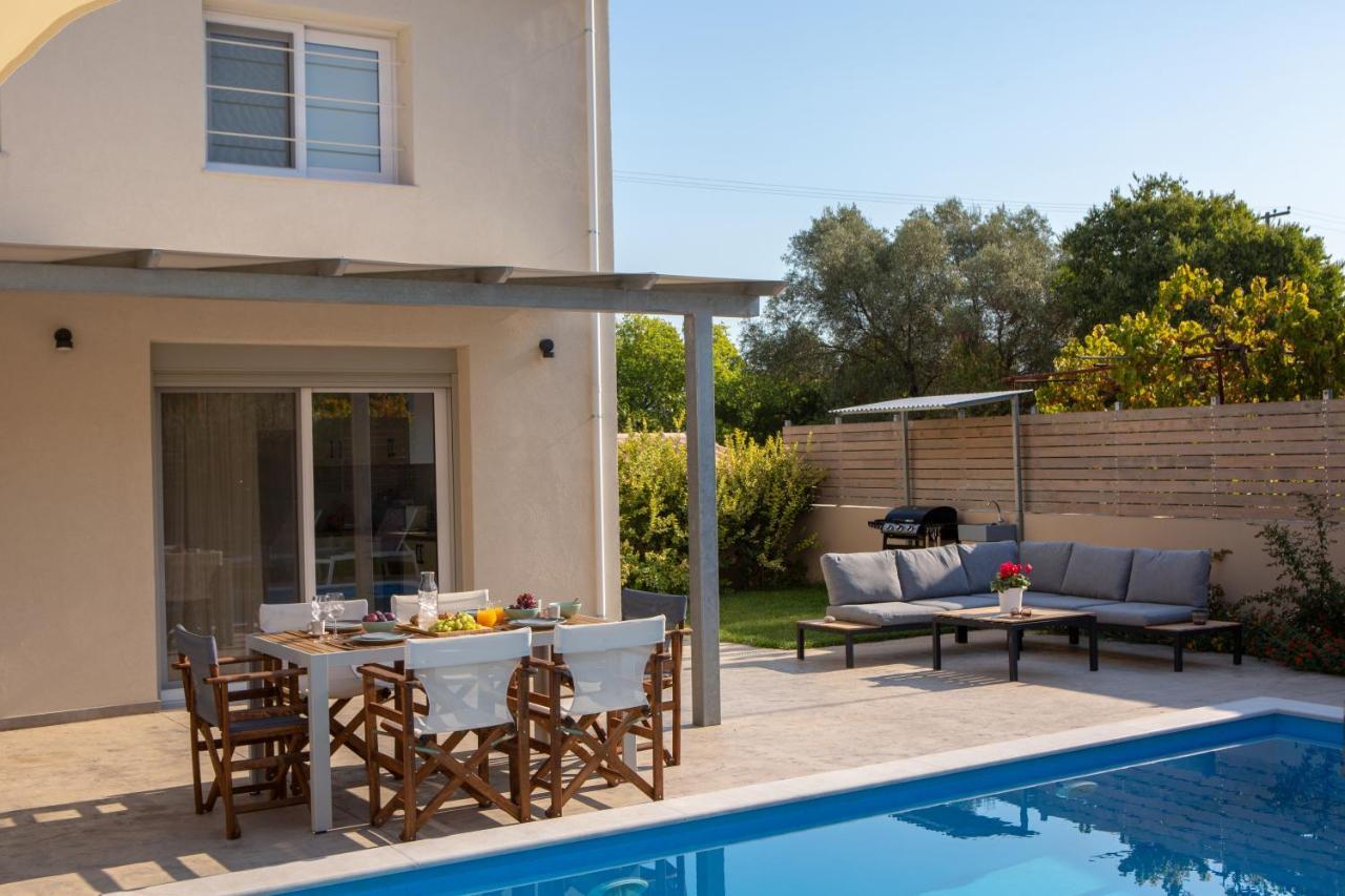 Grappolo Lefkada Villas - Vilana Ideal For Families And Small Groups Apolpaina Buitenkant foto