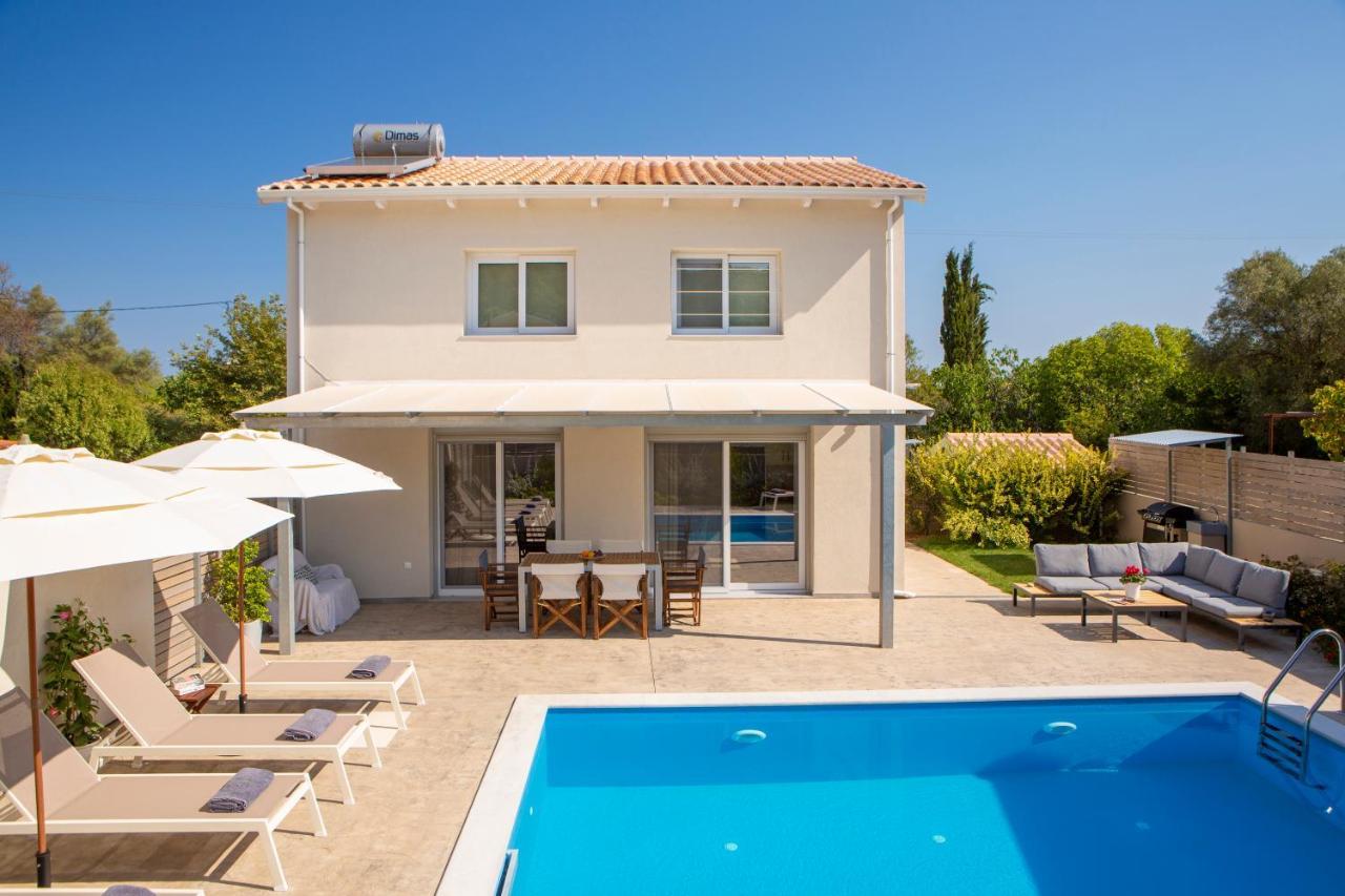Grappolo Lefkada Villas - Vilana Ideal For Families And Small Groups Apolpaina Buitenkant foto