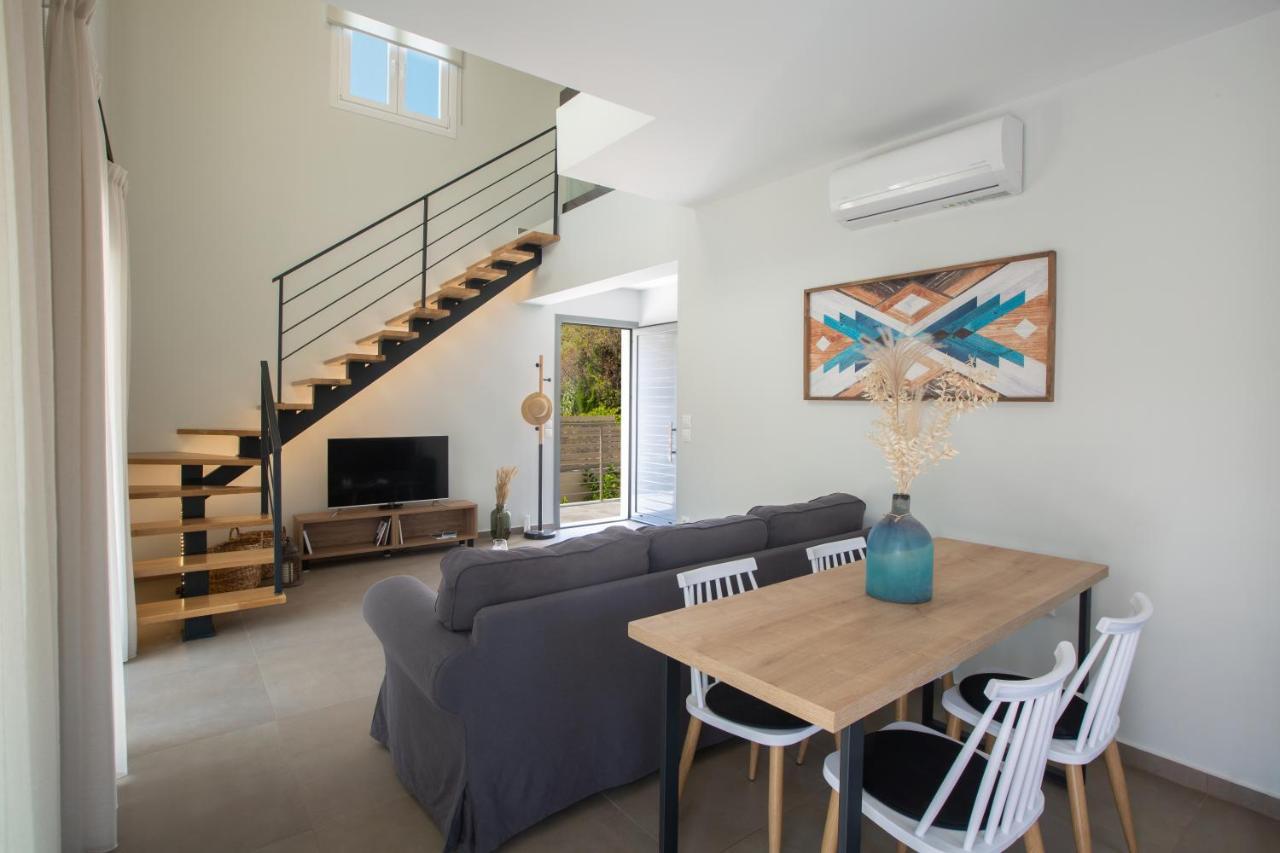 Grappolo Lefkada Villas - Vilana Ideal For Families And Small Groups Apolpaina Buitenkant foto